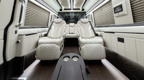8 passenger sprinter van interior gresham