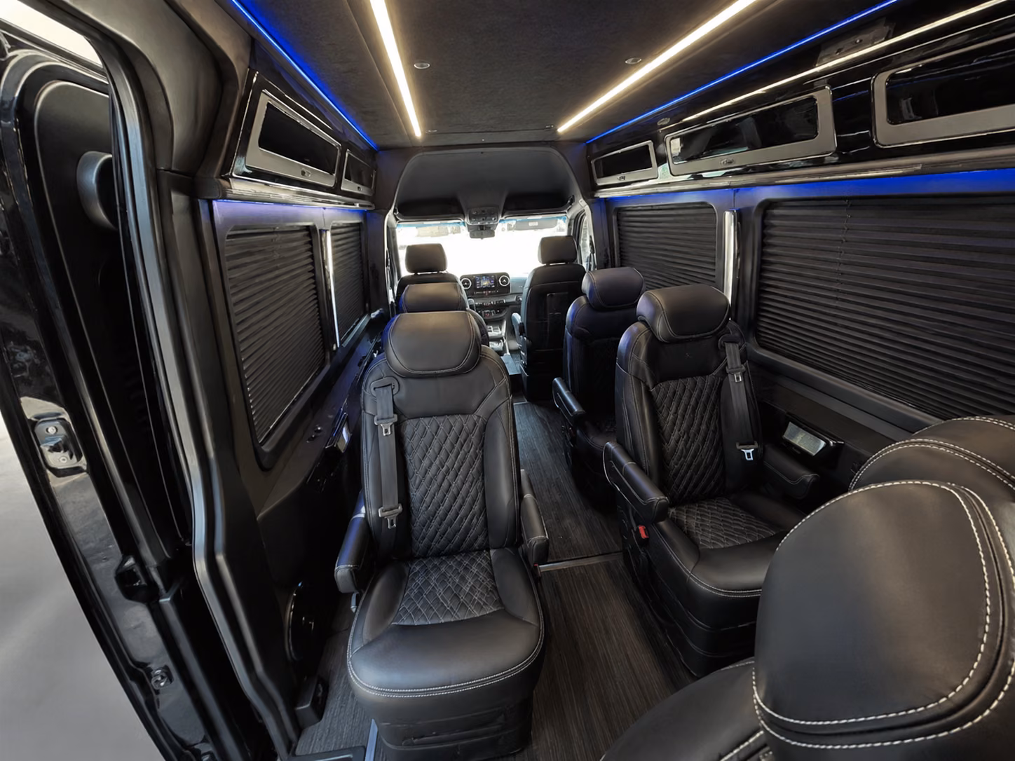15 passenger sprinter van inside