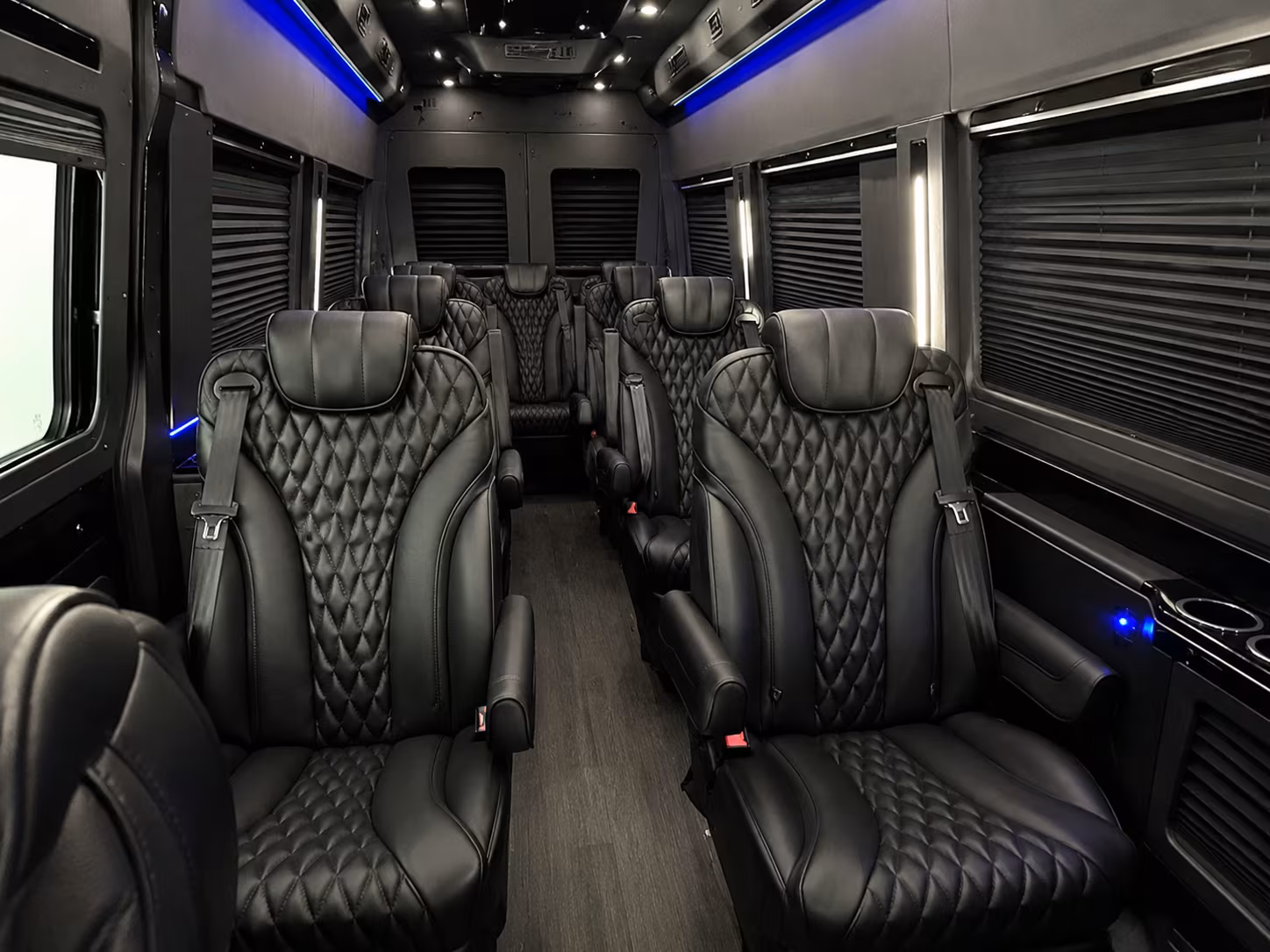 gresham 8 passenger sprinter van interior