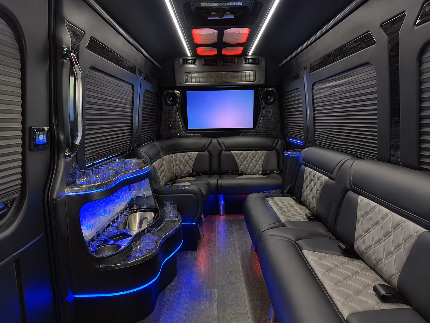 gresham sprinter limousine interior