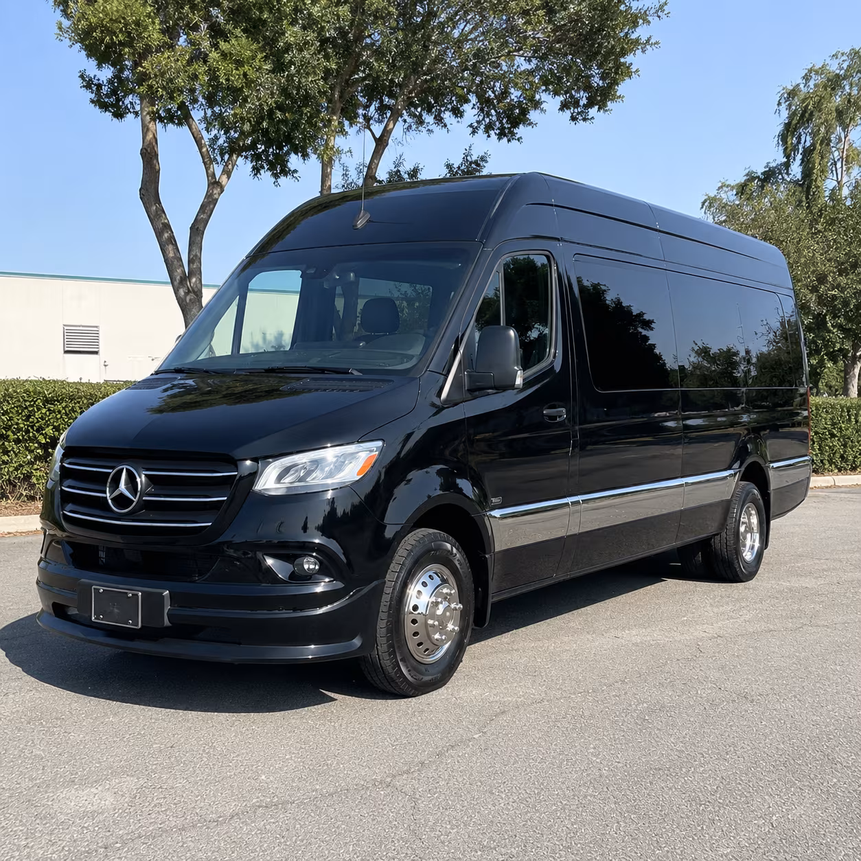gresham wedding sprinter van rental